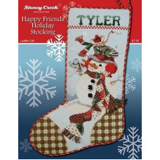 LFT238 Stoney Creek Схема для вишивки рахунковим хрестиком - Happy Friends Holiday, папір