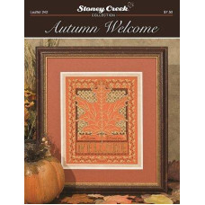 LFT242 Stoney Creek Схема для вишивки рахунковим хрестиком - Autumn Welcome, папір