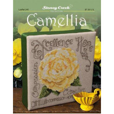 LFT245 Stoney Creek Схема для вишивки рахунковим хрестиком - Camellia, папір