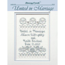 LFT248 Stoney Creek Паперова схема для вишивки рахунковим хрестиком - United in Marriage