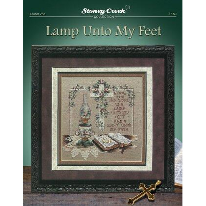LFT253 Stoney Creek Схема для вишивки рахунковим хрестиком - Lamp Unto My Feet, папір