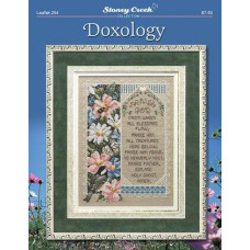 LFT254 Stoney Creek Паперова схема для вишивки рахунковим хрестиком - Doxology