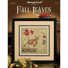 LFT268 Stoney Creek Схема для вишивки рахунковим хрестиком - Fall Leaves, папір