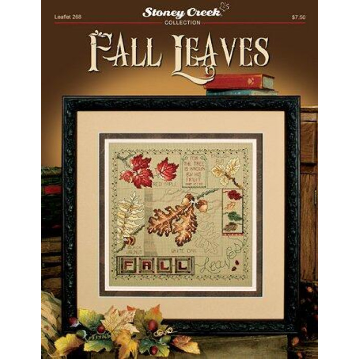 LFT268BP Button Pack Комплект ґудзиків - Fall Leaves Stoney Creek