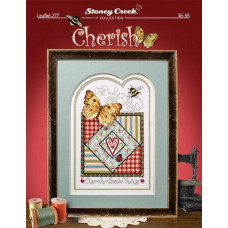 LFT277 Stoney Creek Схема для вишивки рахунковим хрестиком - Cherish, папір