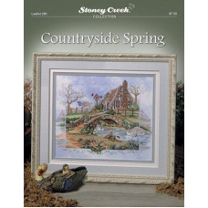 LFT280 Stoney Creek Схема для вишивки рахунковим хрестиком - Countryside Spring, папір