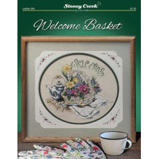 LFT284 Stoney Creek Схема для вишивки рахунковим хрестиком - Welcome Basket, папір
