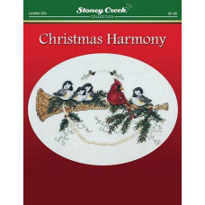 LFT320 Stoney Creek Схема для вишивки рахунковим хрестиком - Christmas Harmony, папір