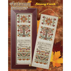 LFT335 Stoney Creek Схема для вишивки рахунковим хрестиком - Autumn Sampler, папір