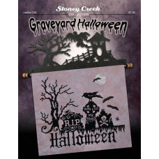 LFT336 Stoney Creek Схема для вишивки рахунковим хрестиком - Graveyard Halloween, папір