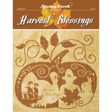LFT345 Stoney Creek Схема для вишивки рахунковим хрестиком - Harvest Blessings, папір