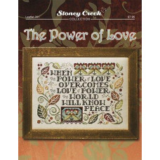 LFT351 Stoney Creek Схема для вишивки рахунковим хрестиком - The Power of Love, папір