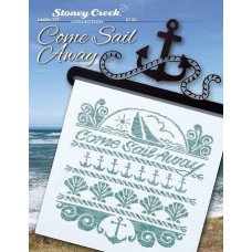LFT357 Stoney Creek Схема для вишивки рахунковим хрестиком - Come Sail Away, папір