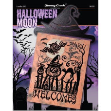 LFT363 Stoney Creek Схема для вишивки рахунковим хрестиком - Halloween Moon, папір
