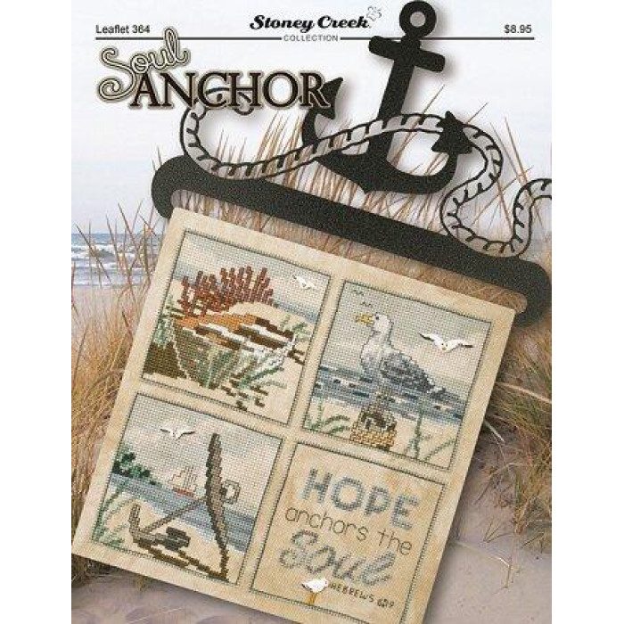 LFT364 Stoney Creek Схема для вишивки рахунковим хрестиком - Soul Anchor, папір