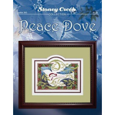 LFT365 Stoney Creek Схема для вишивки рахунковим хрестиком - Peace Dove, папір