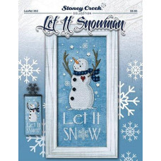 LFT383 Stoney Creek Схема для вишивки рахунковим хрестиком - Let It Snowman, папір