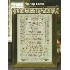 LFT391 Stoney Creek Схема для вишивки рахунковим хрестиком - House of Treasures, папір