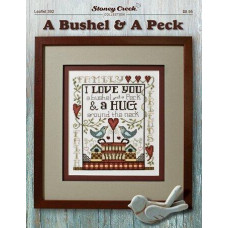 LFT392 Stoney Creek Схема для вишивки рахунковим хрестиком - A Bushel & A Peck, папір