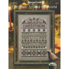 LFT397 Stoney Creek Схема для вишивки рахунковим хрестиком - Christmas Around the World, папір