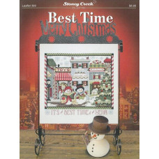 LFT399 Stoney Creek Паперова схема для вишивки рахунковим хрестиком - Best Time