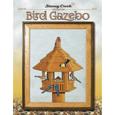 LFT401 Stoney Creek Схема для вишивки рахунковим хрестиком - Bird Gazebo, папір