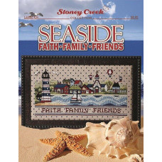 LFT404 Stoney Creek Схема для вишивки рахунковим хрестиком - Seaside Faith Family Friends, папір