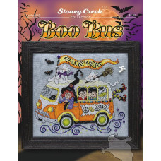 LFT419 Stoney Creek Схема для вишивки рахунковим хрестиком - Boo Bus, папір