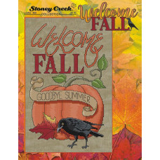 LFT468 Stoney Creek Схема для вишивки рахунковим хрестиком - Welcome Fall, папір