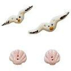 LFT474BP Stoney Creek Комплект ґудзиків Button Pack- Summer Lighthouse