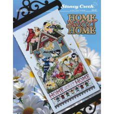 LFT485 Stoney Creek Схема для вишивки рахунковим хрестиком - Home Sweet Home, папір