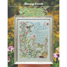 LFT491 Stoney Creek Паперова схема для вишивки рахунковим хрестиком - Miracles Happen