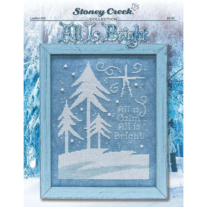 LFT492 Stoney Creek Схема для вишивки рахунковим хрестиком - All Is Bright, папір