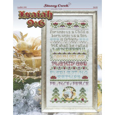 LFT494 Stoney Creek Схема для вишивки рахунковим хрестиком - Isaiah 9:6, папір