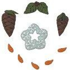 LFT517BP Button Pack Комплект ґудзиків - Winter Bell Pull 2 Stoney Creek