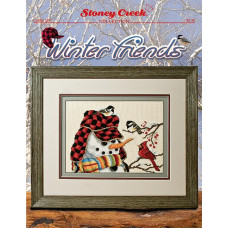 LFT523 Stoney Creek Схема для вишивки рахунковим хрестиком - Winter Friends, папір
