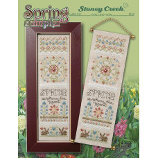 LFT530 Stoney Creek Схема для вишивки рахунковим хрестиком - Spring Sampler, папір
