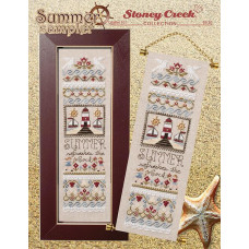LFT531 Stoney Creek Схема для вишивки рахунковим хрестиком - Summer Sampler, папір