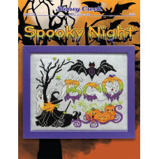 LFT553 Stoney Creek Схема для вишивки рахунковим хрестиком - Spooky Night, папір