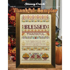 LFT560 Stoney Creek Схема для вишивки рахунковим хрестиком - Thankful Sampler, папір