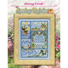 LFT650 Stoney Creek Паперова схема для вишивки рахунковим хрестиком - Spring Rejoice