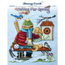 LFT692 Stoney Creek Паперова схема для вишивки рахунковим хрестиком - Waiting For Spring