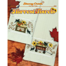 LFT693 Stoney Creek Паперова схема для вишивки рахунковим хрестиком - Harvest Towels