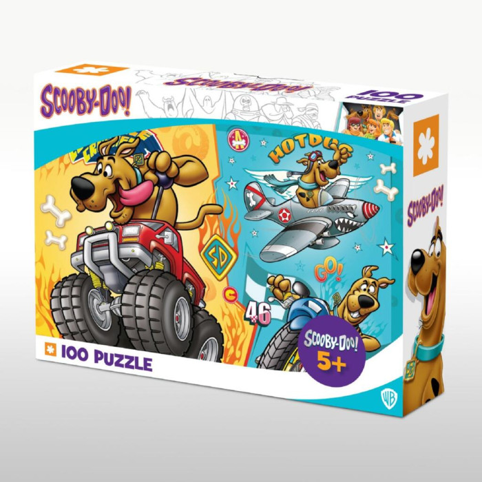 LP100-006 Ideyka Пазли -  Scooby-Doo: швидше за вітер 30x40 см, 100 елементів