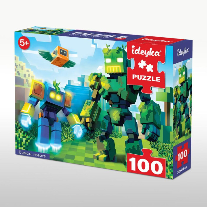 LP100-008 Ideyka Пазли -  Кубічні роботи 30x40 см, 100 елементів ©art_selena_ua
