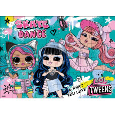 LP60-005 Ideyka Пазли - L.O.L. Surprise! Tweens Skate Dance 32х23 см, 60 елементів