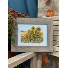 ЛВ-154 Леля Набір для вишивки рахунковим хрестиком - Сонячний день 30x25 см, Zweigart Brittney 28ct