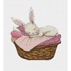 ЛВ-161 Леля Набір для вишивки рахунковим хрестиком - Солодкий сон, 30x30 см, Murano 32 ct