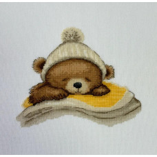 ЛВ-162 Леля Набір для вишивки рахунковим хрестиком - Милий дрьома, 25x25 см, Murano 32 ct