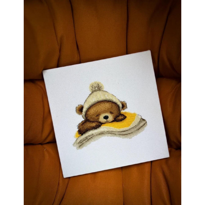 ЛВ-162 Леля Набір для вишивки рахунковим хрестиком - Милий дрьома, 25x25 см, Murano 32 ct